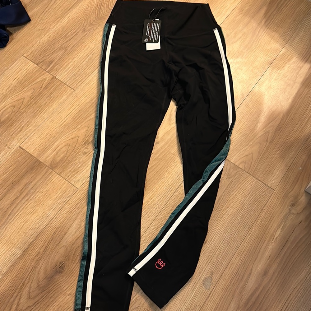 Kadyluxe varsity striped legging